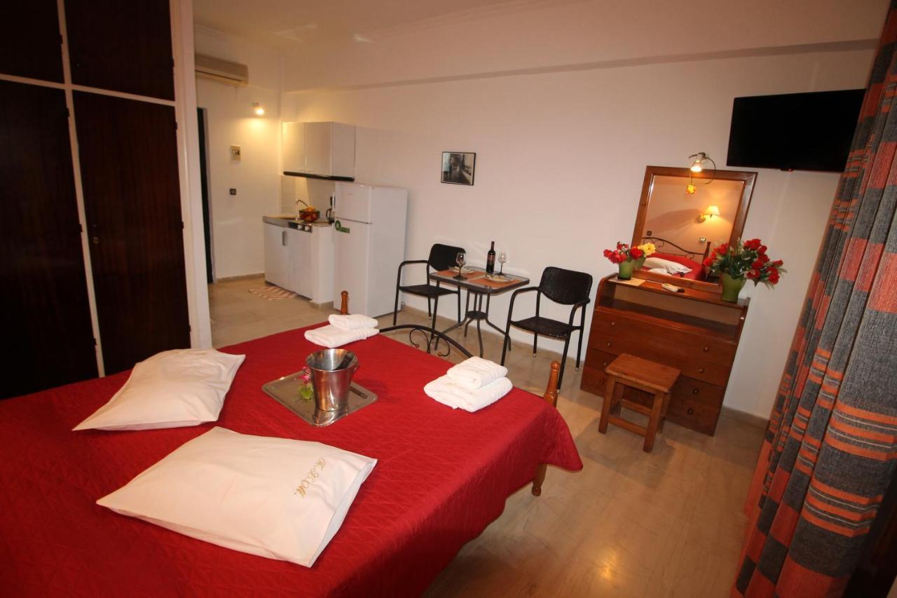 Panorama Aparthotel Ájosz Jeórjosz Kültér fotó