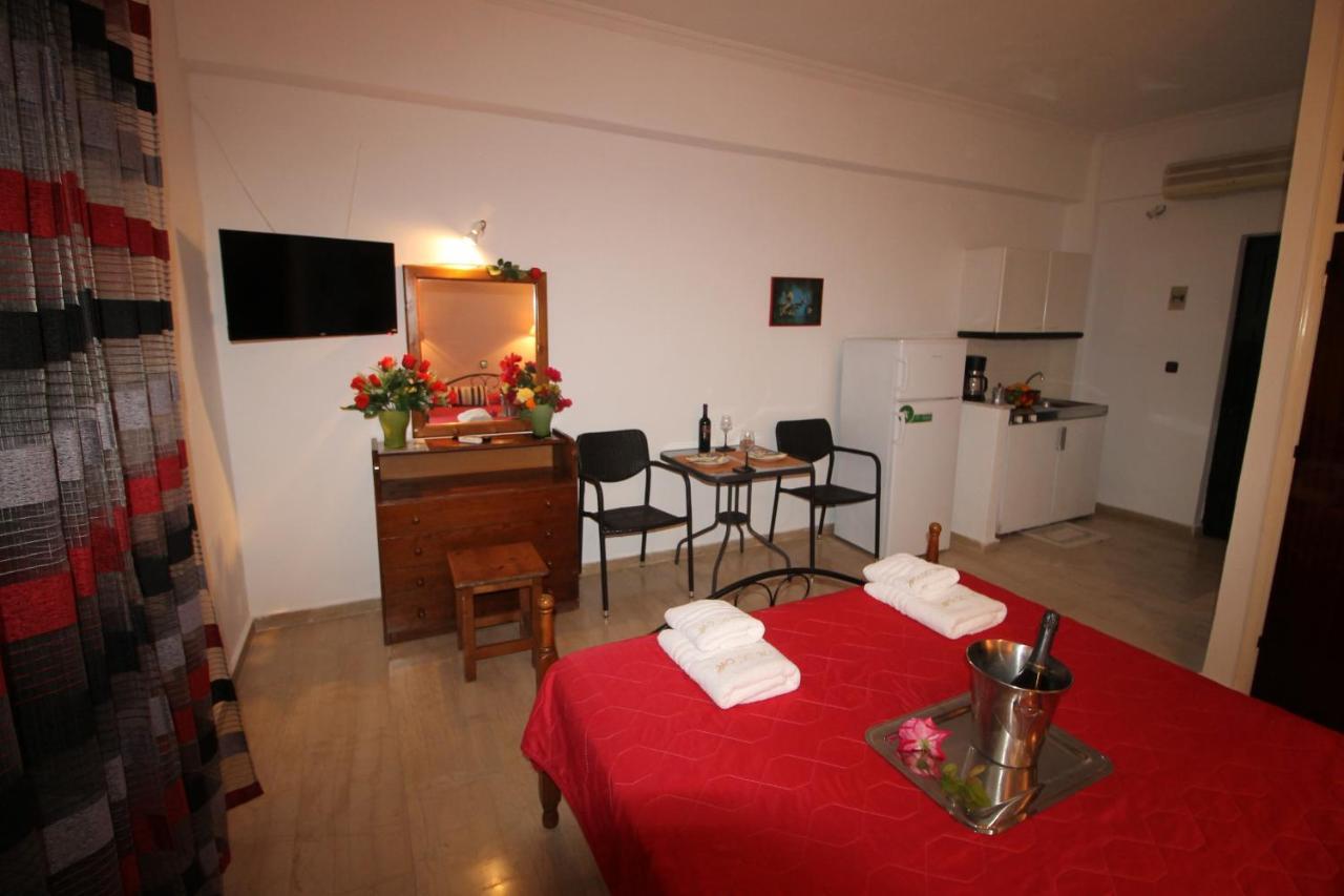Panorama Aparthotel Ájosz Jeórjosz Kültér fotó